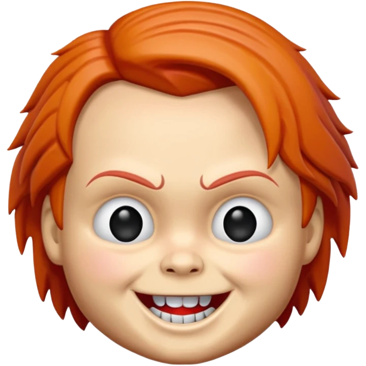 Un emojin de chuky emoji