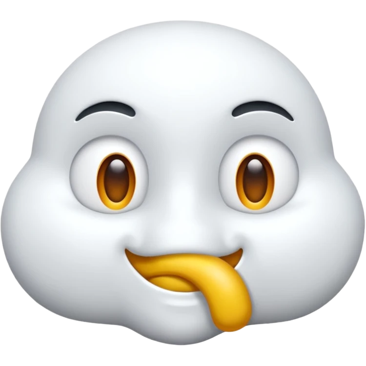 Ortası delik yamuk kare emoji