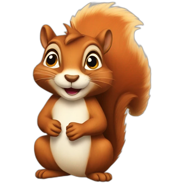 funny squirrel emoji