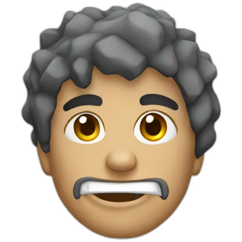 Rock emoji
