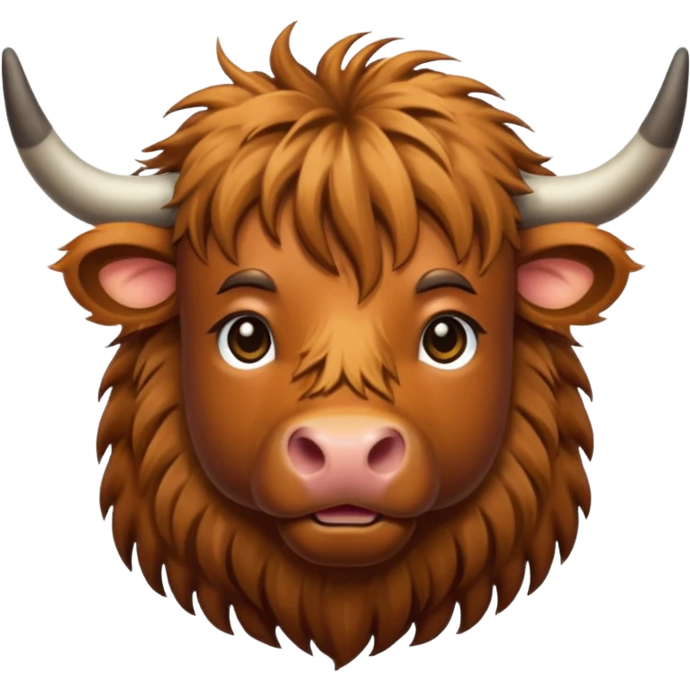 highland cow emoji