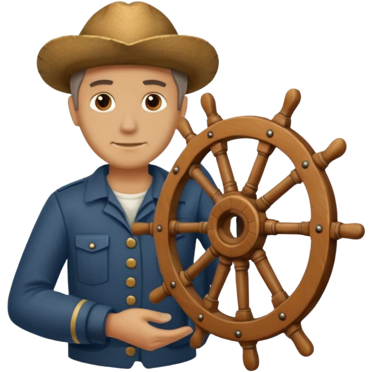 Helmsman emoji