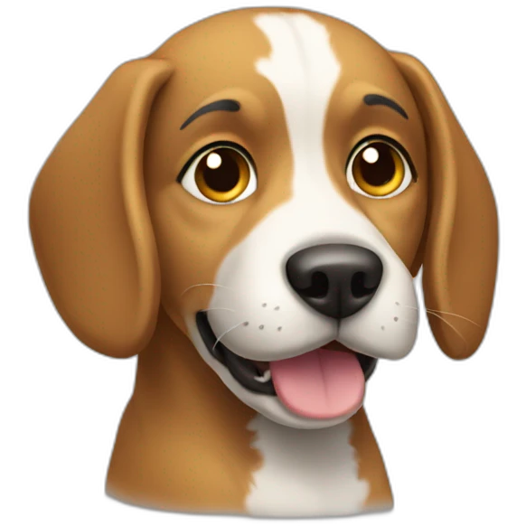 dog working emoji