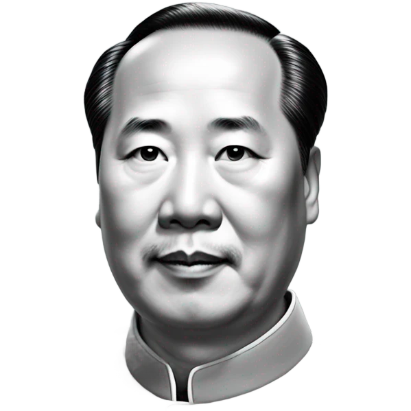 photorealistic mao zedong emoji