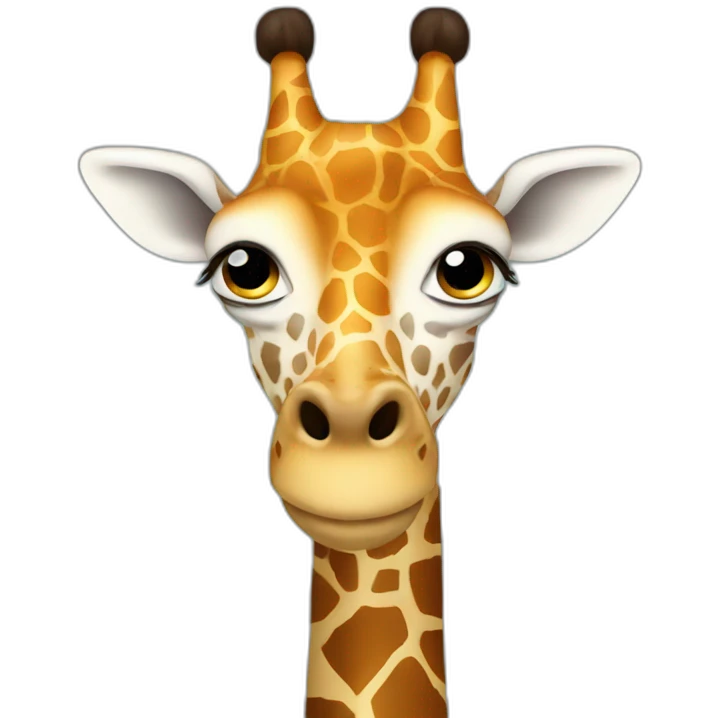 crying giraffe emoji