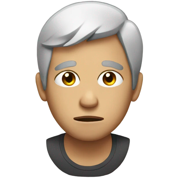 Man tired from running  emoji