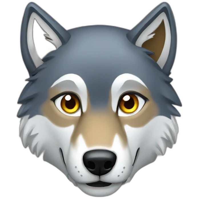 wolf emoji