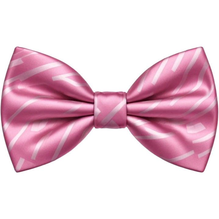 bow tie pink emoji