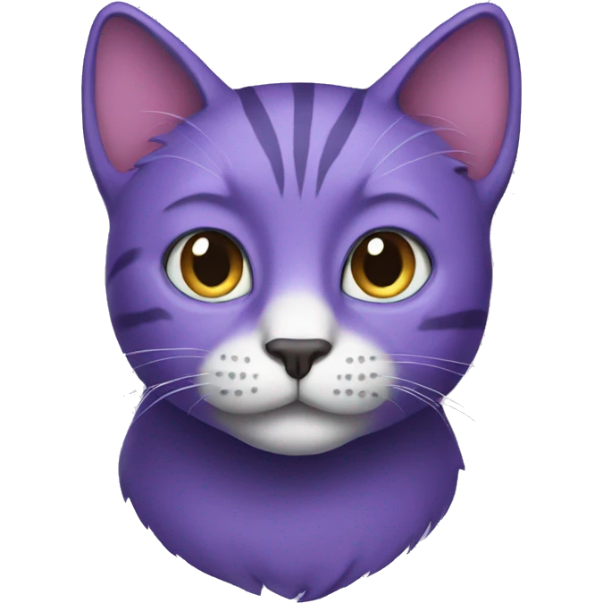 purple cat emoji