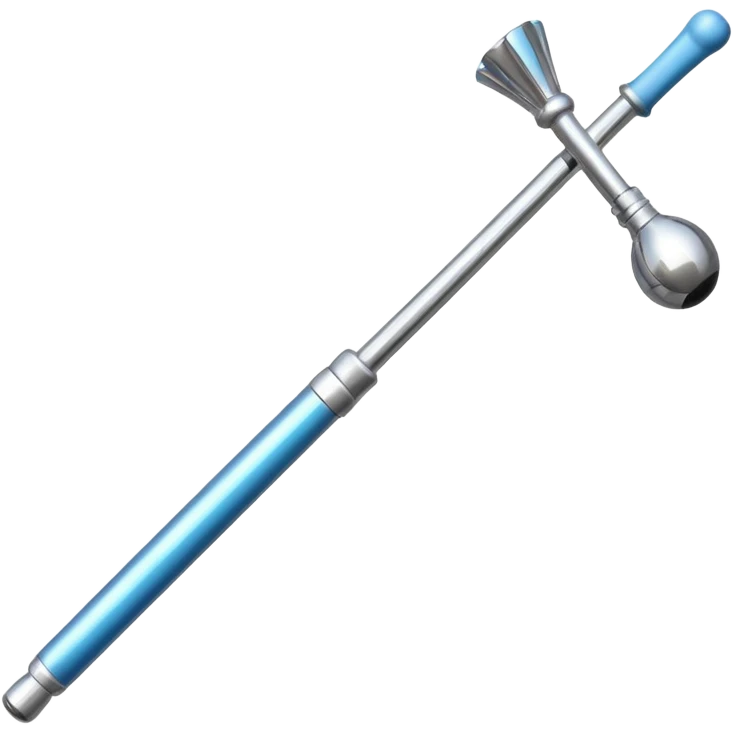 baton de twirling, simple and clear emoji