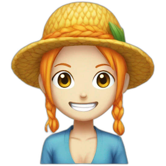 Nami one piece emoji