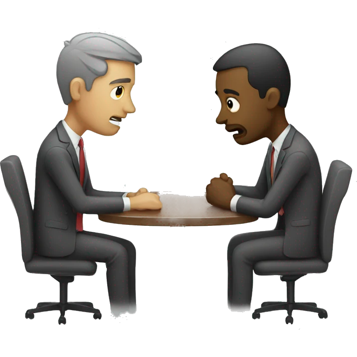 meeting conflict emoji