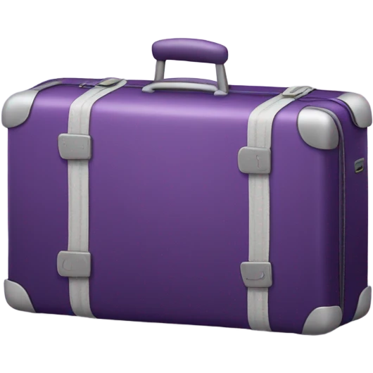 purple suitcase emoji