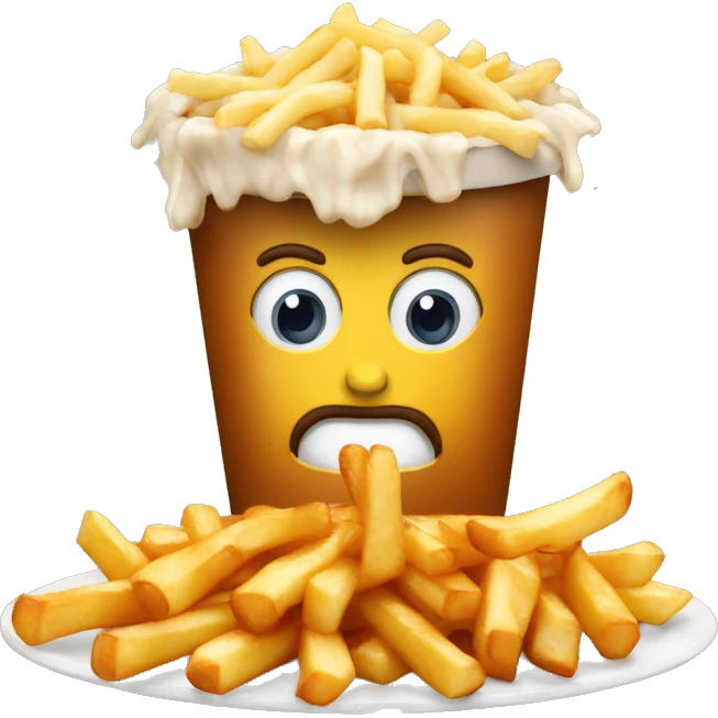 Poutine eat poutine  emoji