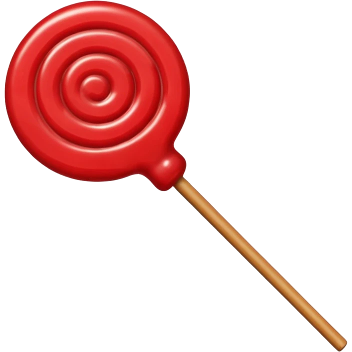 red round lollipop emoji