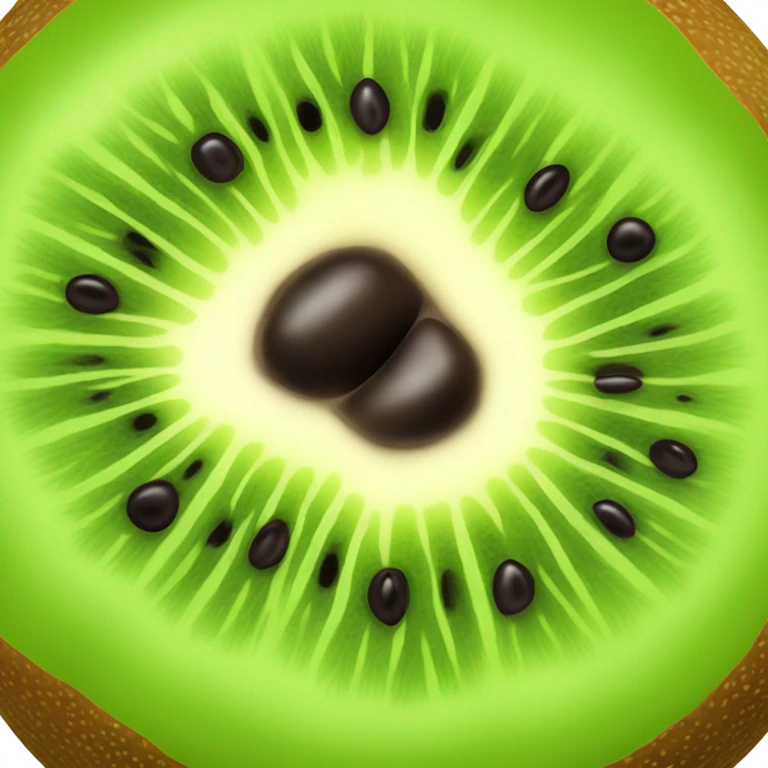 kiwi cut in half  emoji