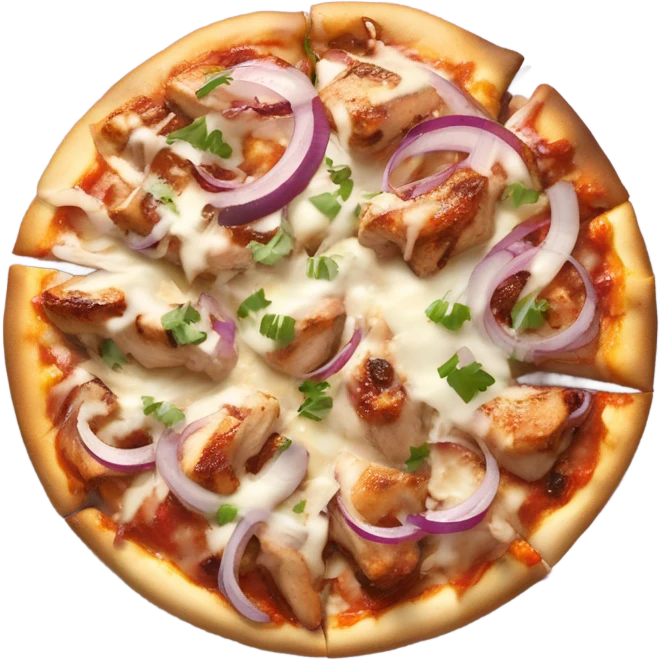 Chicken pizza emoji