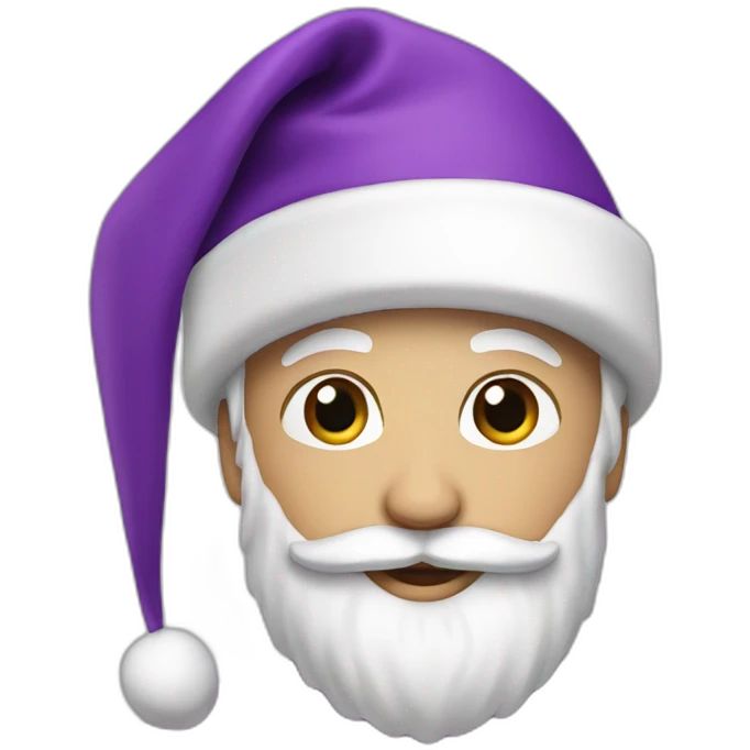 Merry Christmas purple  emoji