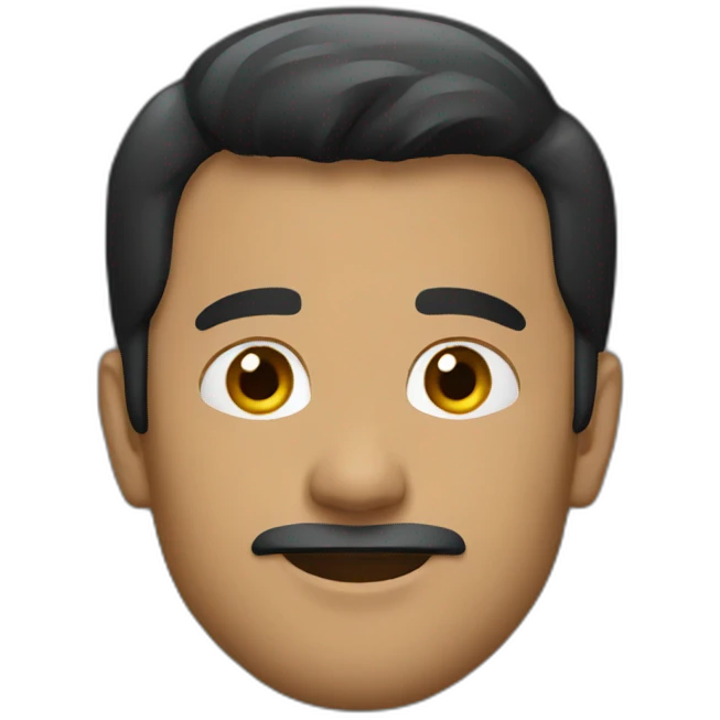 man with black jacket emoji