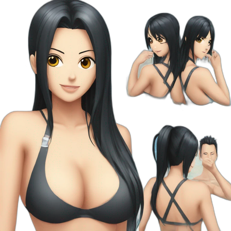 nico robin big breasts no swimsuit emoji