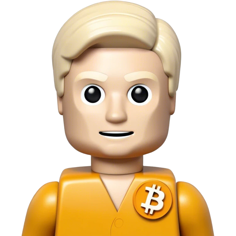 hackeur lego homme bitcoin emoji