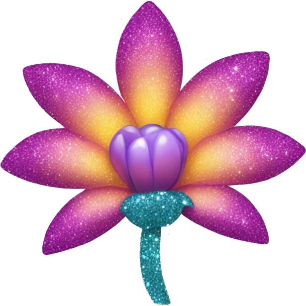 Sparkle flower emoji