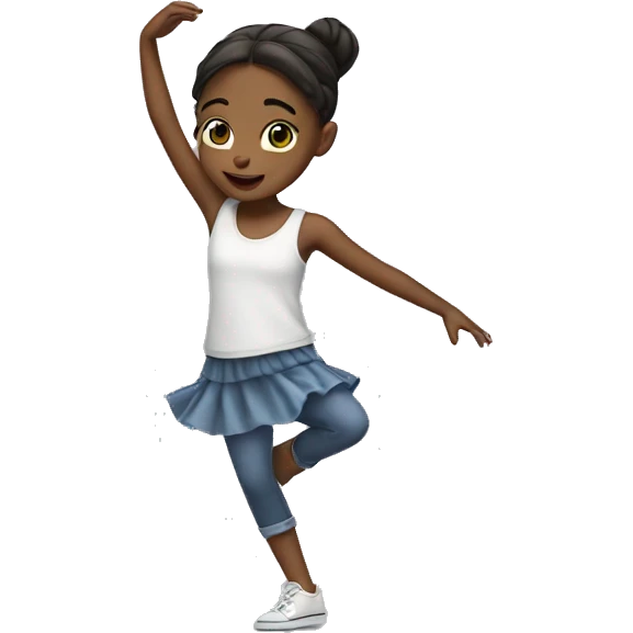 cute girl dancing emoji