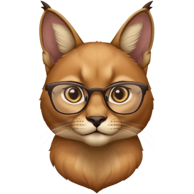 Caracal glasses  w emoji