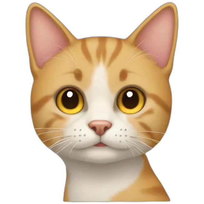 Part cat part dog emoji