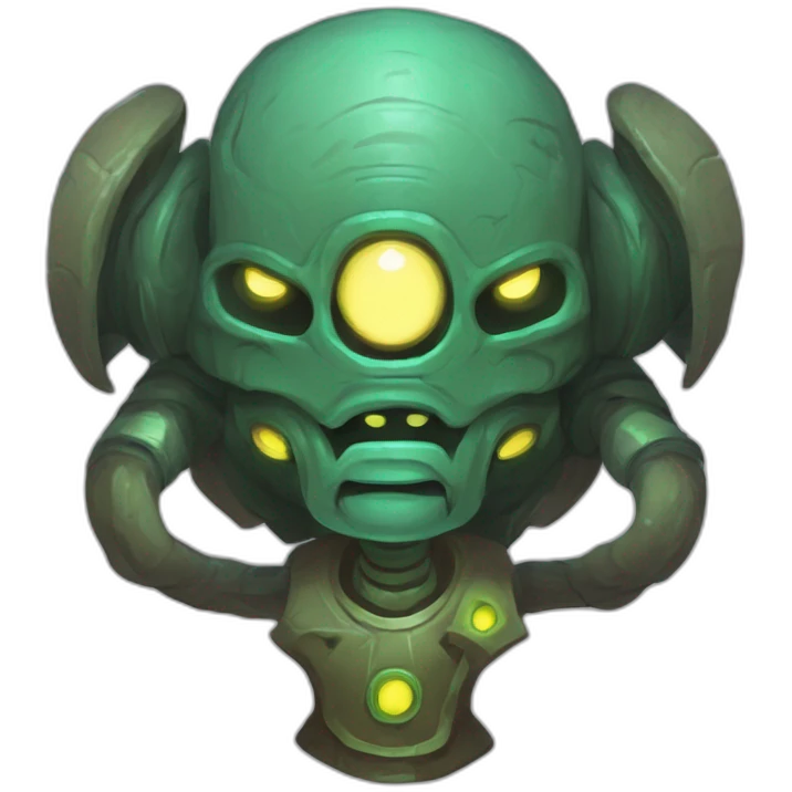 alien temple scifi roguelike rpg style inspired by slay thee spire emoji