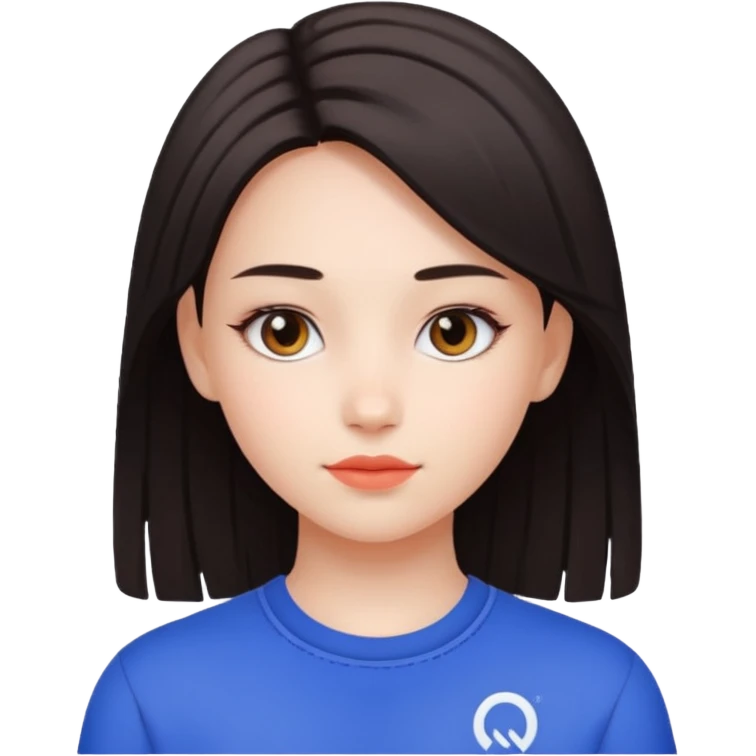 cool pretty qwen AI emoji