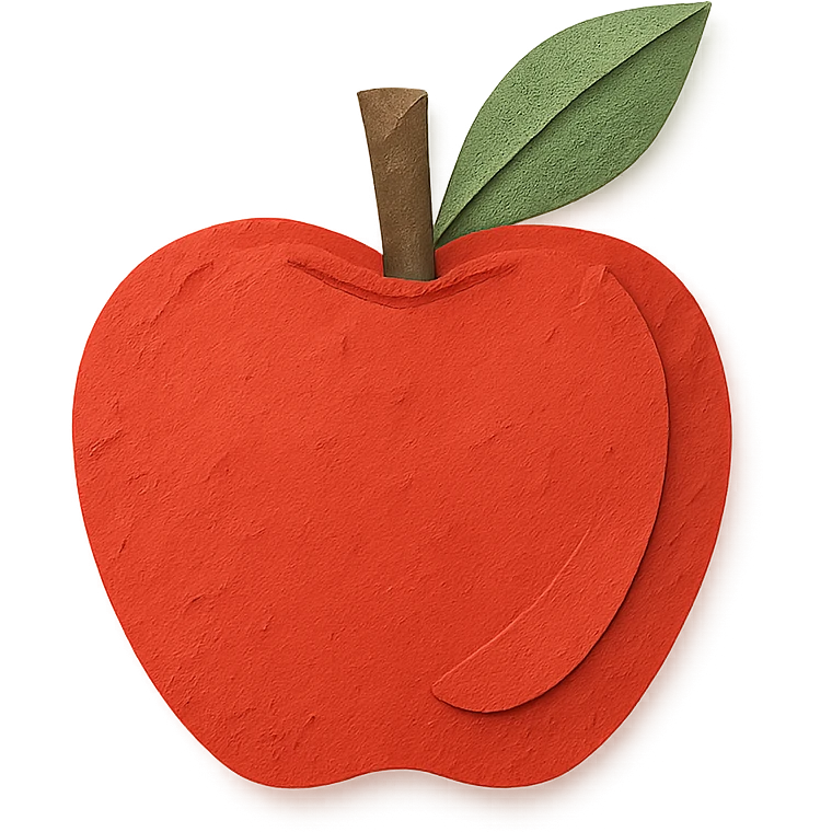 apple fried emoji