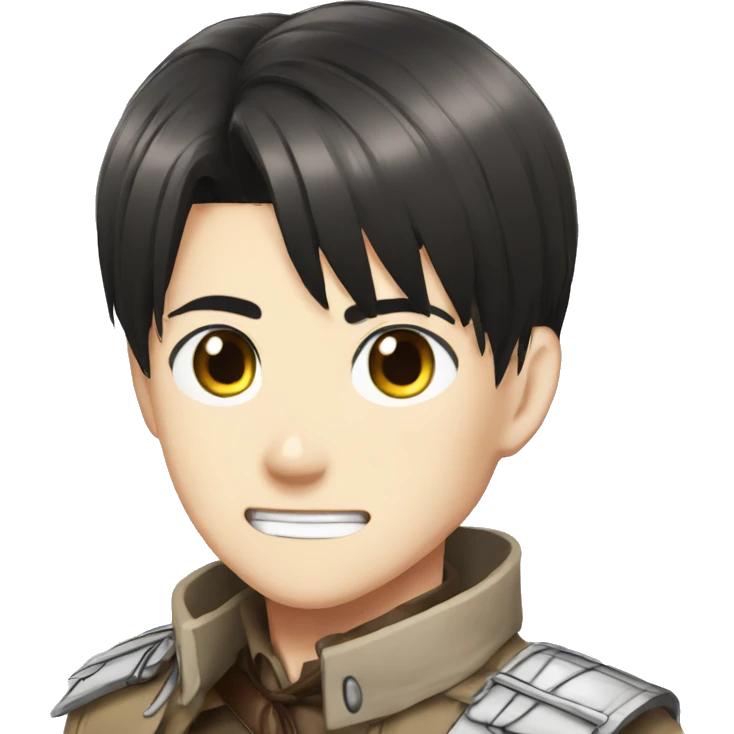 levi from attack on titan emoji