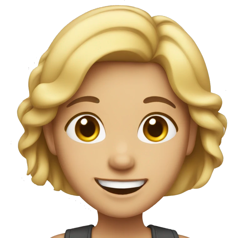 happy girl emoji