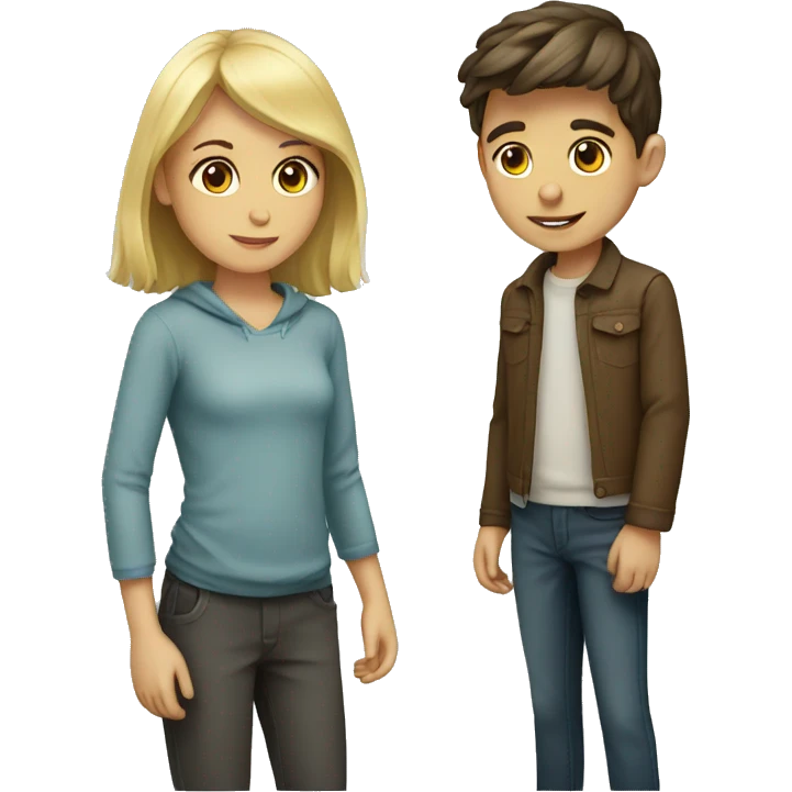 boy with girl emoji