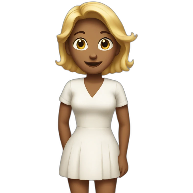 Ann with an e emoji