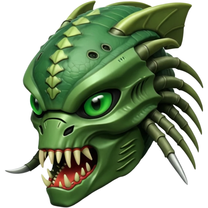 alien like in the movie predator   emoji