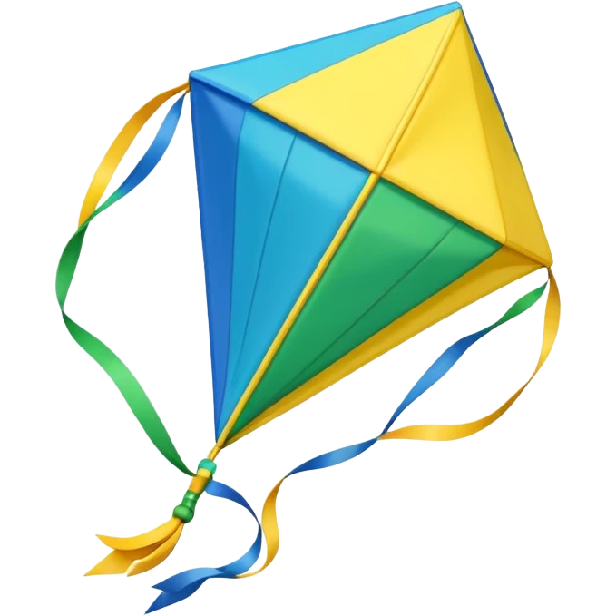 Kite 3D emoji emoji