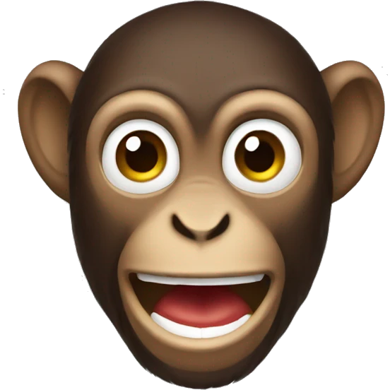 Monkey key emoji