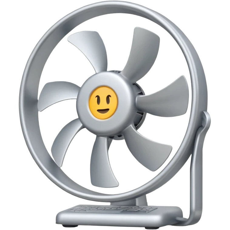 Computer fan emoji