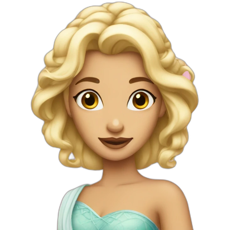blonde Jasmine Princess emoji