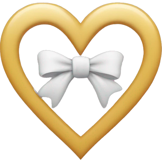 heart and bow emoji