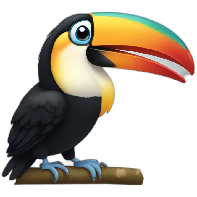 Crying Toucan emoji