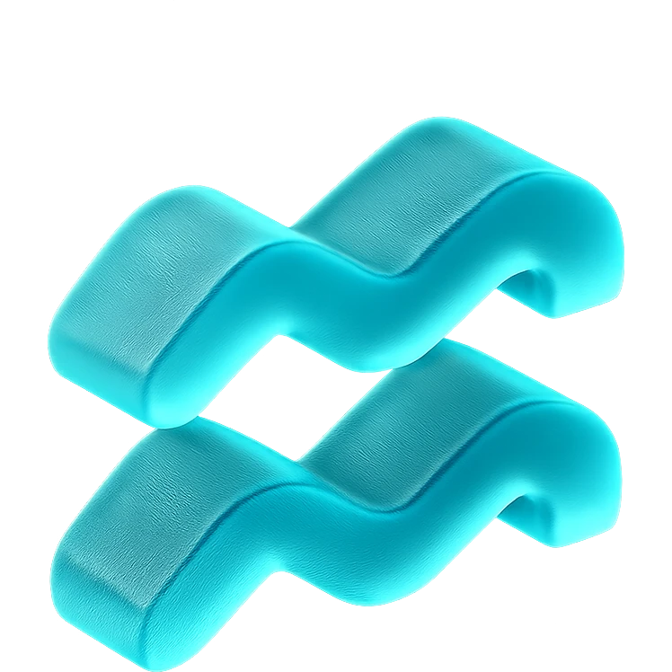 "A minimalistic glowing zodiac symbol [ZODIAC SYMBOL], centered on a dark cosmic background, symbol color #00d9ff, clean design, modern and luminous" emoji