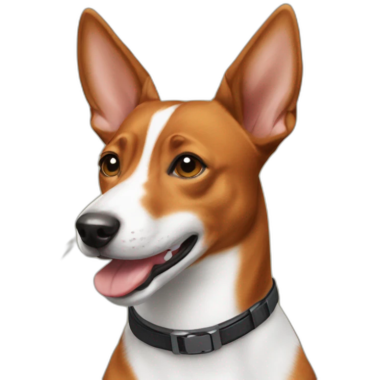 happy basenji emoji