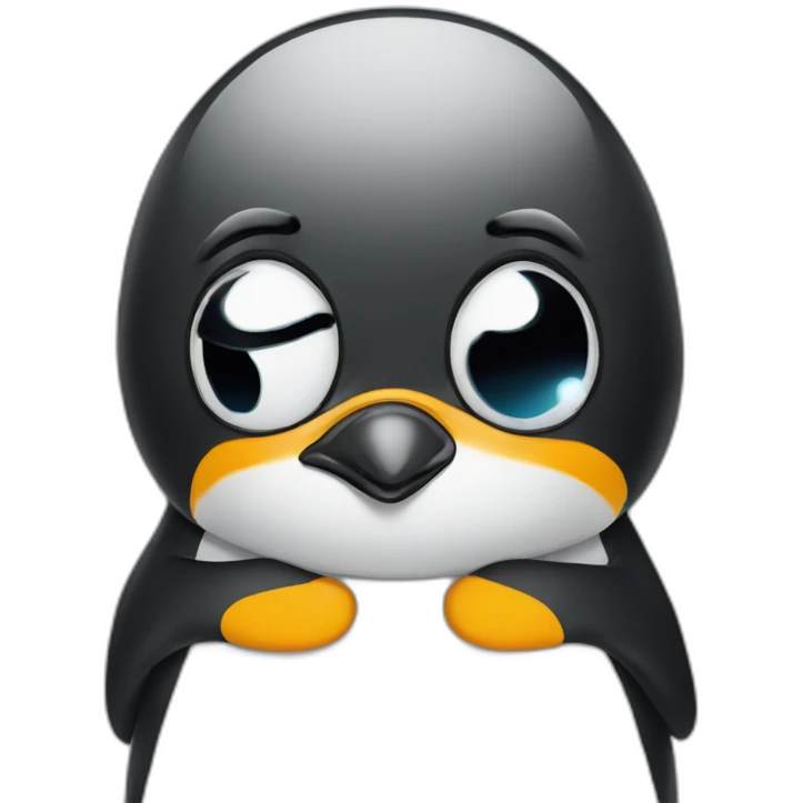 penguin facepalm emoji