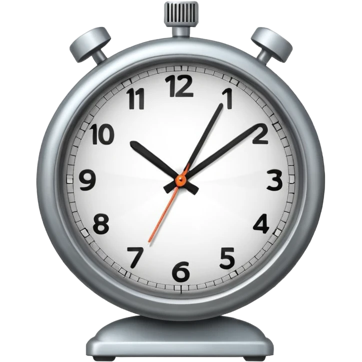 Clock it emoji