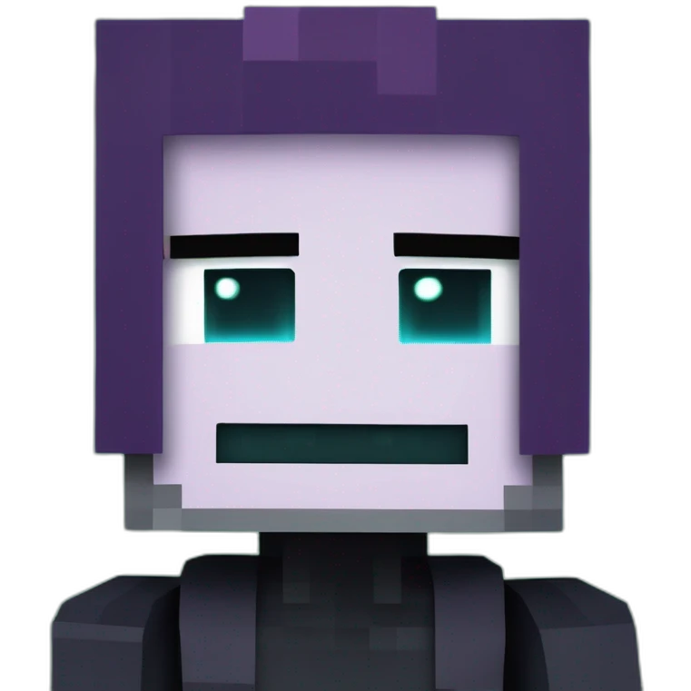Minecraft Enderman emoji