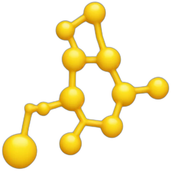 yellow molecule emoji