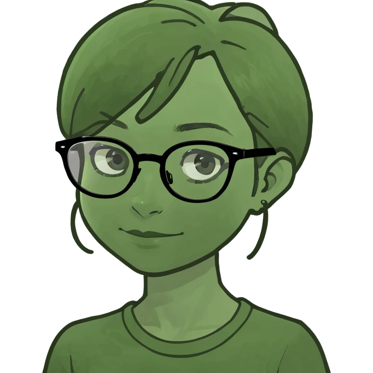 Girl with glasses  emoji